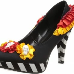 Ellie Shoes Shop By Brand 4" Skull Pump (ES414-DIA)