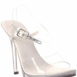 Ellie Shoes Sales 5" Clear Mini-Platform (ES502-Brook Final Sale)
