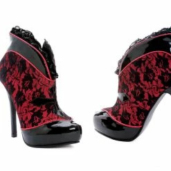 Ellie Shoes 5" Closed Toe Shoe Bootie With Lace (ES518-TWILIGHT)