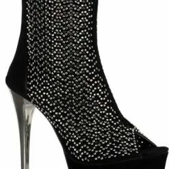 Ellie Shoes 6" Multi Mesh Ankle Boot(ES607-SONIA Final Sale) Sales