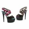 Ellie Shoes 6" Stiletto Platform (ES609-PAPAYA)
