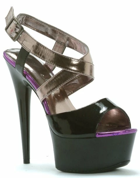 Ellie Shoes 6" Stiletto Platform (ES609-PAPAYA)