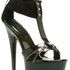 Ellie Shoes 6" Stiletto Ankle Cuff Platform (ES609-ZORA) Shop By Brand