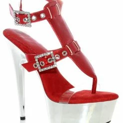 Ellie Shoes 6" Heel Stiletto Thong Platform (ES609-Geneva)