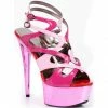 Ellie Shoes 6" Stiletto Platform (ES609-Guava)