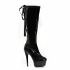 Ellie Shoes 6" Stiletto Stretch Knee Boot (ES609-Lean)