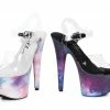 Ellie Shoes 7" Galaxy Stiletto Sandal (ES709-COSMO)