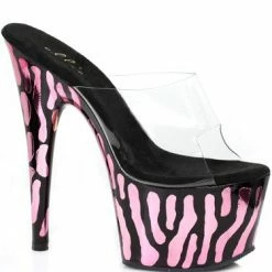 Ellie Shoes Shop By Brand 7" Stiletto Mule Sandal Platform (ES709-RUGGED)