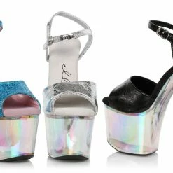 Ellie Shoes 7" Pointed Stiletto With Rainbow Tinted Platform (ES709-ZABRINA) Shop By Brand