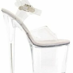 Ellie Shoes Shop By Brand 8" Spike Heel Platform (ES850-Brook )