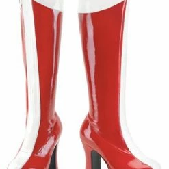 Funtasma Pleaser Shoes 4" Wonder Woman Boots (EXOTICA-305)