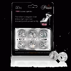 Pleaser Shoes Light-Up/Glow-in-the-Dark Light Balls (6 PCS)