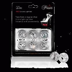 Pleaser Shoes Light-Up/Glow-in-the-Dark Light Balls (6 PCS)