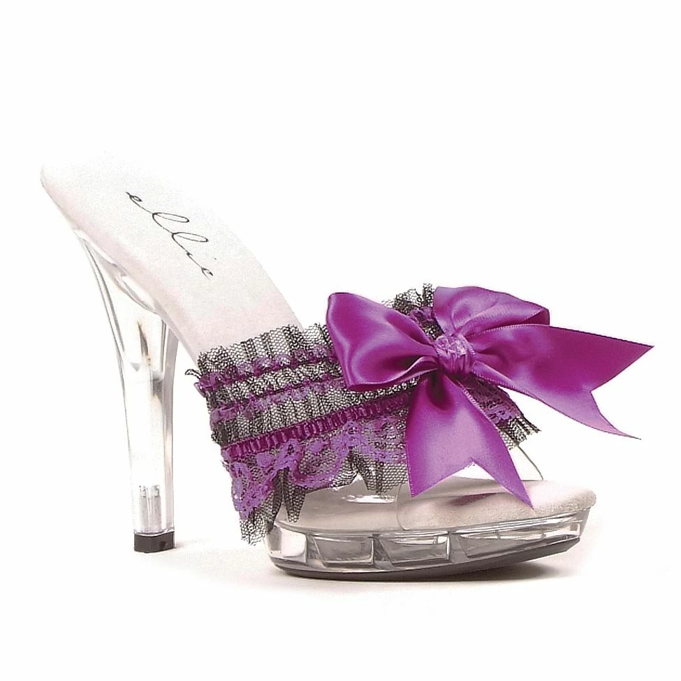 Ellie Shoes 5" Heel Sandal With Bow (ES-M-CUTIE)