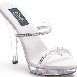 Ellie Shoes 5" Stilleto Rhinestone Mini-Platform (ES-M-Loretta) Shop By Brand