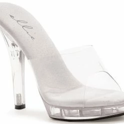 Ellie Shoes Shop By Brand 5" Clear Mini-Platform (ES-M-Vanity)
