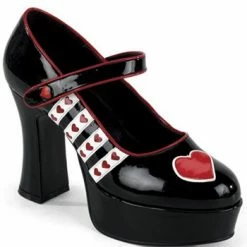 Funtasma 4" Queen Of Hearts Platform (QUEEN-55 Final Sale) Sales