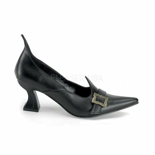Funtasma 2 1/2" Patent Witch Shoe (SALEM-06) Funtasma - Halloween