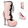 Bordello 5 3/4" Glitter Concealed Platform (TEEZE-31G) Pleaser Shoes