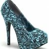 Pleaser Shoes Sales 4 3/4" Concealed Platform Pump(TEEZE-39 Final Sale)
