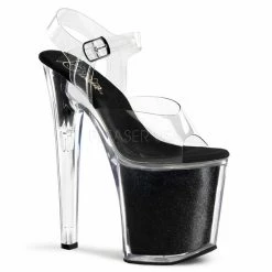 Pleaser Shoes 8" Stiletto Glitter Platform (XTREME-808G) Shop By Style