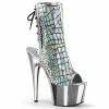 Pleaser Shoes 7" Hologram Heel (ADORE-1018HG)