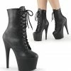 Pleaser Shoes 7" Stiletto Lace-Up Ankle Boot (ADORE-1020)