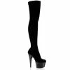 Pleaser Shoes 7" Stretch Platform Thigh Boot (ADORE-3002)