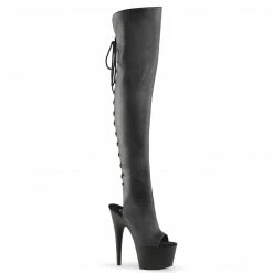 Pleaser Shoes 7" Open Toe Thigh Boot (ADORE-3019)