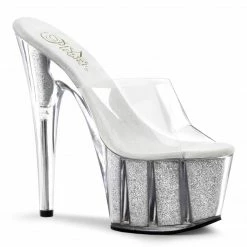 Pleaser Shoes 7" Stiletto Glitter Platform (ADORE-701G)