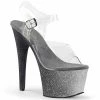 Pleaser Shoes 7" Ombre Glitter Heel (ADORE-708OMBRE)
