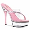 Pleaser Shoes Sales 5 1/2" Stiletto Rhinestone Platform (ALLURE-603 Final Sale)