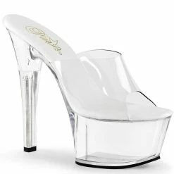 Pleaser Shoes 6" Stiletto Platfrom Slide (ASPIRE-601)
