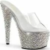 Pleaser Shoes Shop By Style 7" Stiletto Rhinestone Platform (BEJEWELED-701MS)