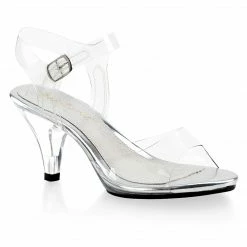 Fabulicious 3" Heel Ankle Strap Sandal (BELLE-308) Pleaser Shoes