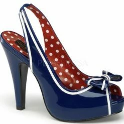 Pleaser Shoes 4 1/2" Pin-Up Peep Toe Pump (BETTIE-05)