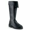 Funtasma Mens Pirate Knee Boots (Captain-105)