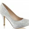 Fabulicious Pleaser Shoes 3 1/2" Mini-Platform Pump(COVET-02)