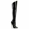 Pleaser Shoes 6 1/4" Brass Heel Thigh Boot (DAGGER-3060 Final Sale) Sales