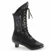 Funtasma Sales 2" Heel Victorian Lace Boot (DAME-115 Final Sale)