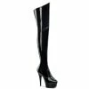 Pleaser Shoes 6" Stiletto Platform Thigh Boot (DELIGHT-3010)