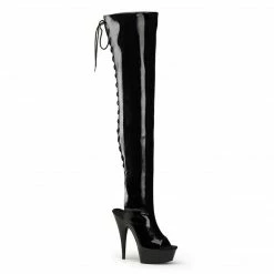 Pleaser Shoes 6" Open Toe Thigh Boot (DELIGHT-3017)