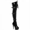 Pleaser Shoes 6" Lace-Up Buckle Platform Boot (DELIGHT-3028 Final Sale) Sales