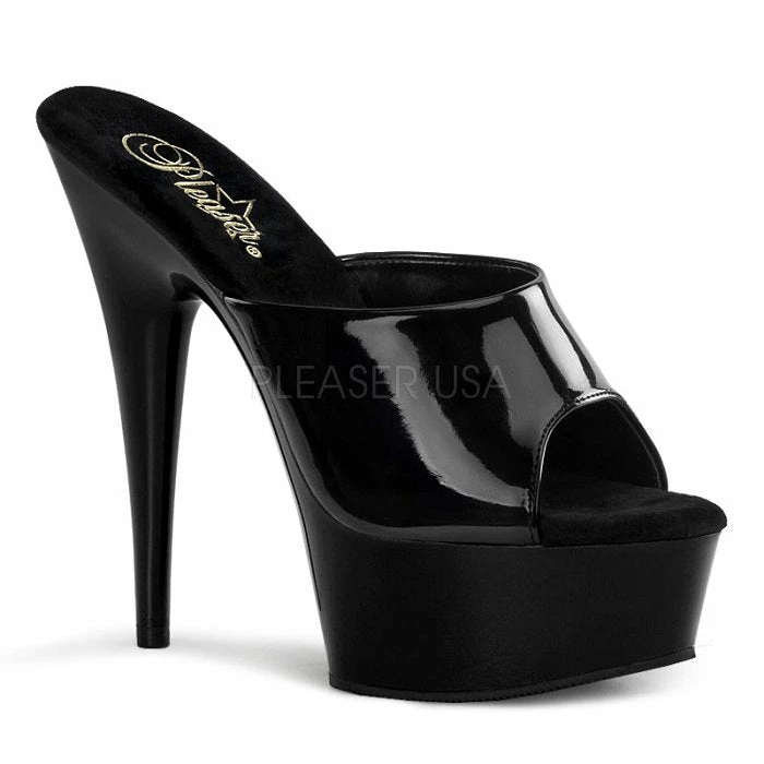 Pleaser Shoes 6" Stiletto Platfrom Slide (DELIGHT-601)