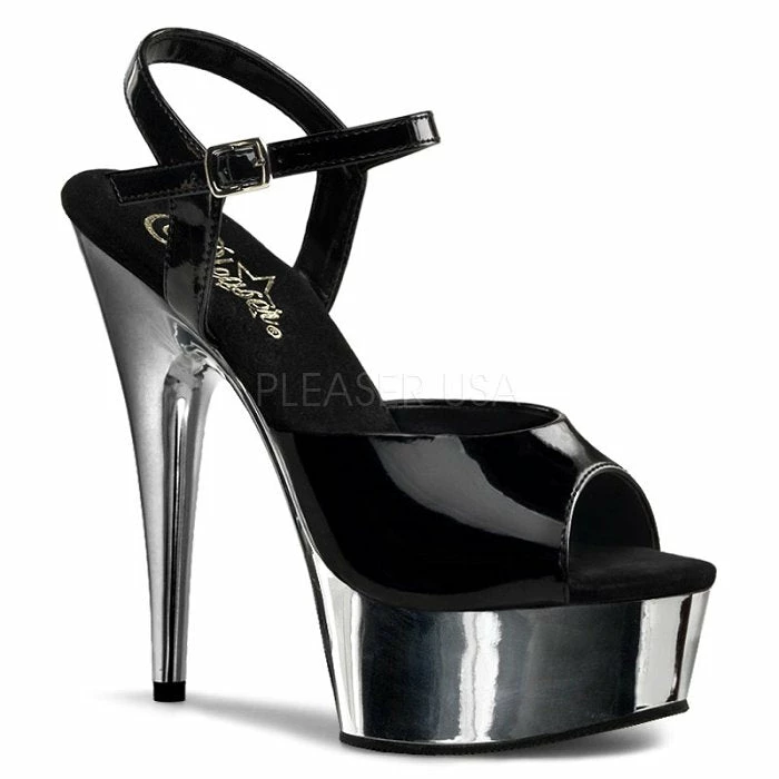 Pleaser Shoes 6" Stiletto Platform Sandal (DELIGHT-609)