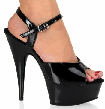 Pleaser Shoes 6" Stiletto Platform Sandal (DELIGHT-609)
