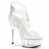 Pleaser Shoes Sales 6" Stiletto Platform Sandal (DELIGHT-635 Final Sale)
