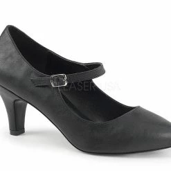 Pink Label By Pleaser 3" Block Heel Mary Jane Pump (DIVINE-440 Final Sale)