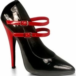 Pleaser Shoes 6" Pump With Contrast Heel (Domina-442)