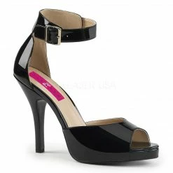 Pink Label By Pleaser 5" Ankle Strap Sandal (EVE-02)